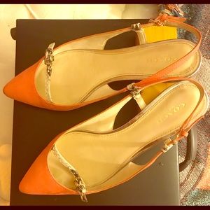 Coach Wooster slingback flats